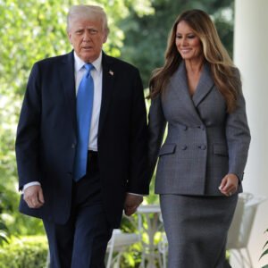 Melania Trump Phones It In With Clunky Blazer That Proves She's Beyond Caring