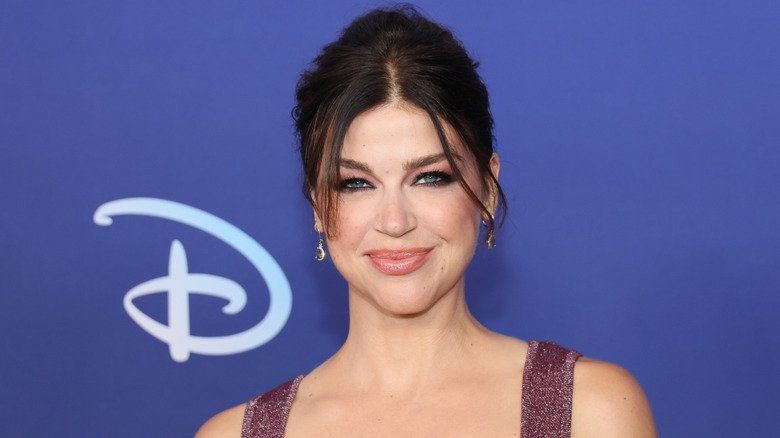 Adrianne Palicki at 2022 ABC Disney Upfront at Basketball City