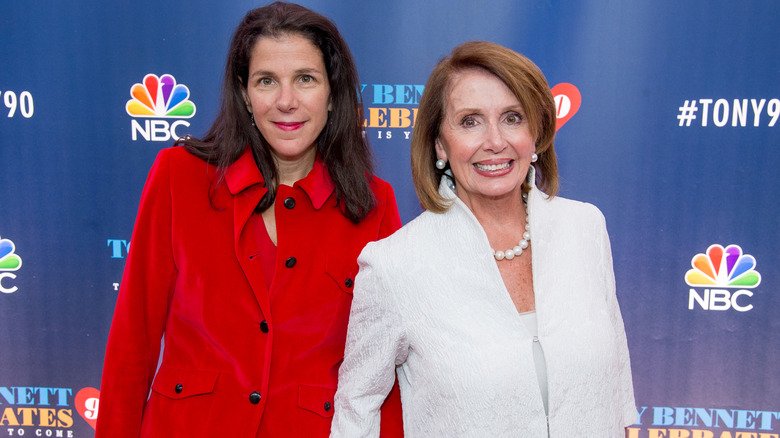 Jill Biden's Notable Feuds 3 Alexandra and Nancy Pelosi pose together.