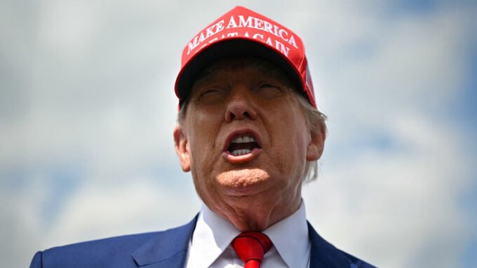 Trump's Ego Reaches New Heights With His Most Inappropriate Use Of A MAGA Hat Yet