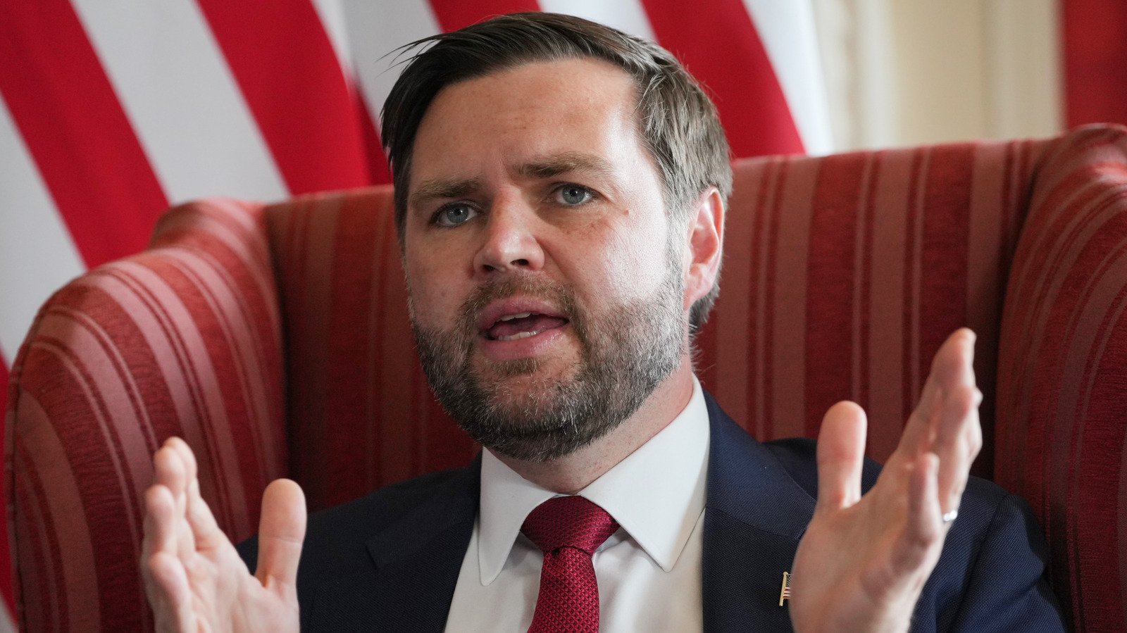 JD Vance’s Golf Getaway: Eyeliner, Gray Hairs, and a Scottish Swing 3 jd vance packs on the eyeliner for golf in the uk as his gray sideburns do him dirty 1