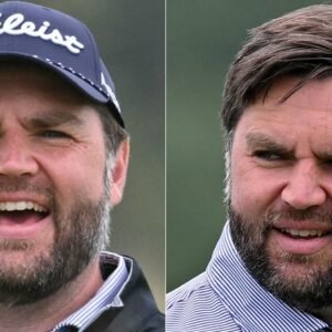 JD Vance’s Golf Getaway: Eyeliner, Gray Hairs, and a Scottish Swing 7 JD Vance Packs On The Eyeliner For Golf In The UK As His Gray Sideburns Do Him Dirty