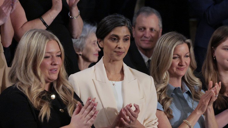 Usha Vance at Donald Trump's joint session congress specch