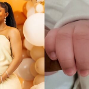 ‘My miracle is here’ - Media personality Toke Makinwa welcomes baby girl