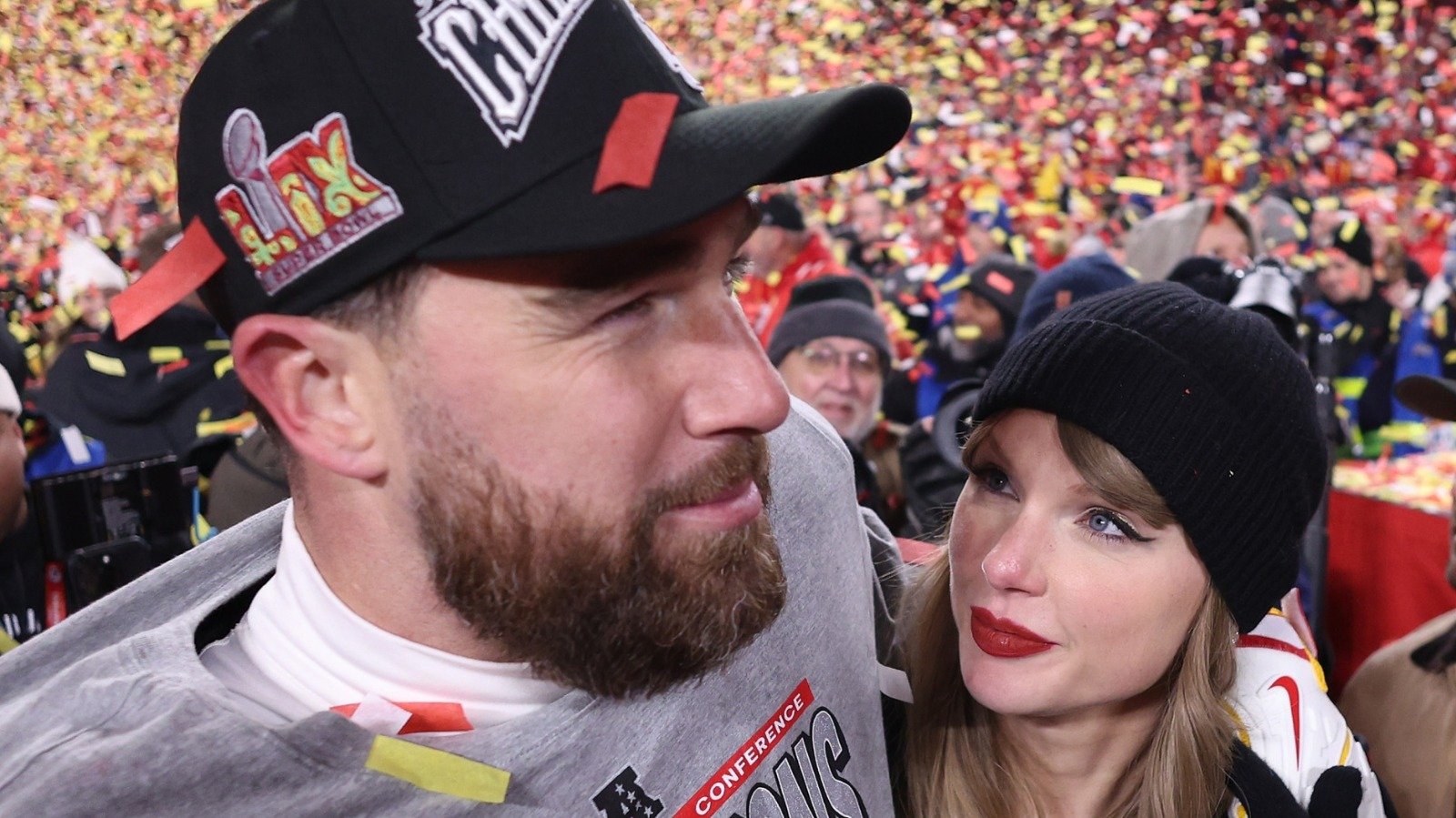 Taylor Swift Seems to Be Calling the Plays in Her Engagement Photos with Travis Kelce 7 taylor swift is clearly the quarterback in travis kelce engagement photos says expert 2