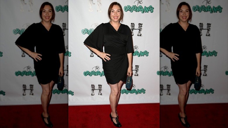 Stephanie Courtney at the Groundlings Theatre 40th birthday event.