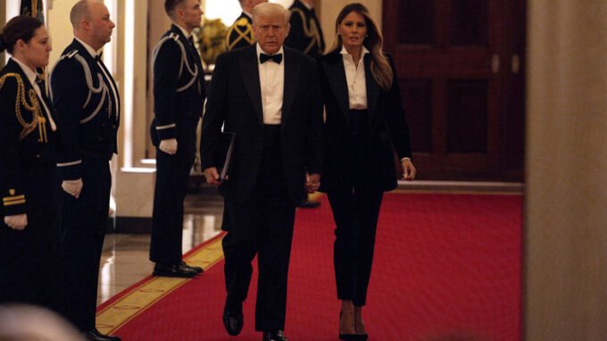 The Rare Times Melania Trump Pulled Off A Pantsuit Better Than Kamala Harris