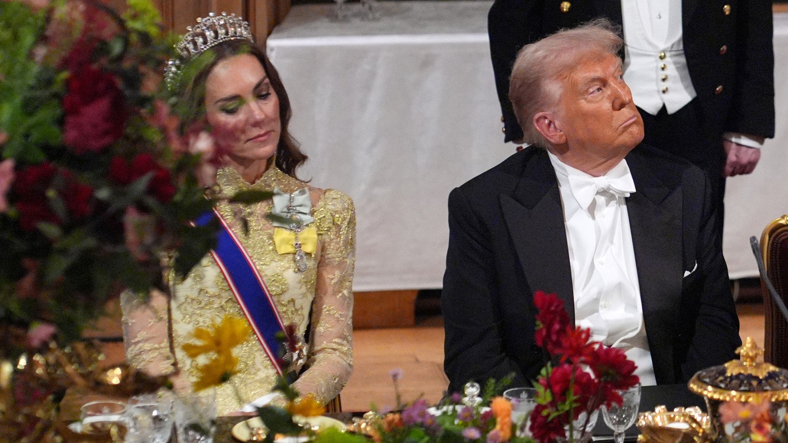 A Royal Evening: Kate Middleton's Poise Amidst Presidential Peculiarities 3 kate middletons front row seat to trumps dinner manners has everyone feeling for her 1