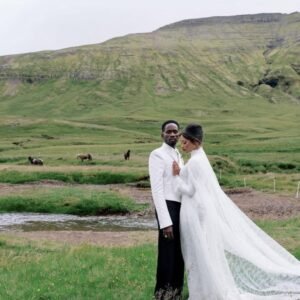 Temi Otedola shares stunning wedding photos captioned Mr and Mrs Ajibade