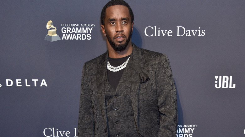 Diddy on the red carpet