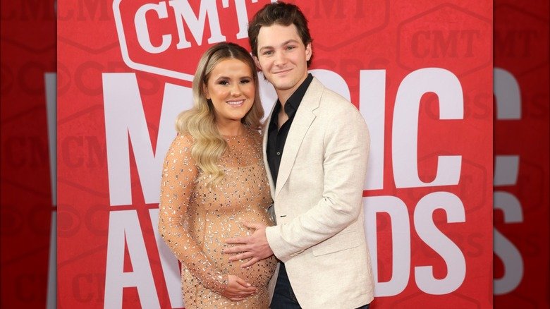 The Real-Life Partners of the Young Sheldon Cast — and a Few Small Surprises 3 Montana Jordan and Jenna Weeks posing together at the CMT Music Awards.