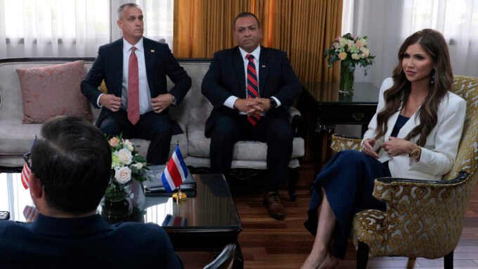 Kristi Noem & Corey Lewandowski's Rumored Affair Is On The Verge Of Blowing Up His Career