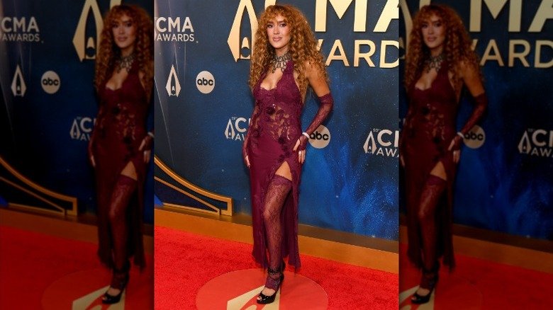 Laci Kaye Booth attends the 59th Annual Country Music Association Awards at Music City Center in Nashville, TN (2025)