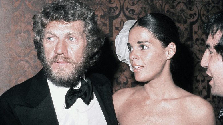 Ali MacGraw and Steve McQueen side by side