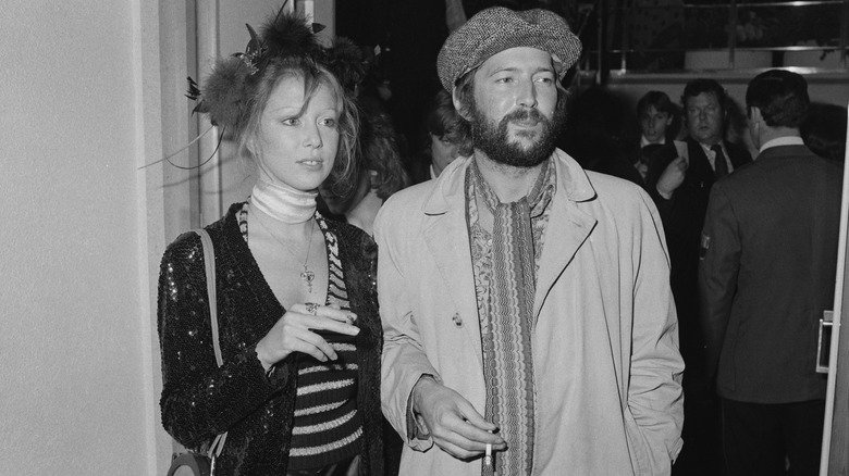 Eric Clapton and with Pattie Boyd