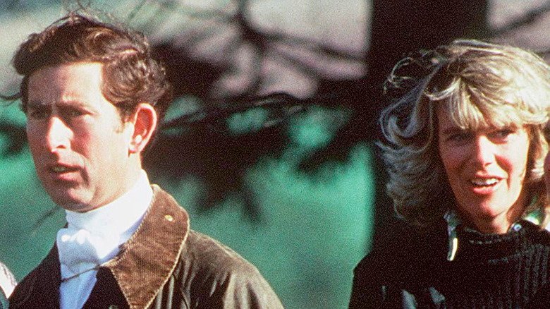 Prince Charles with future wife Camilla Parker Bowles