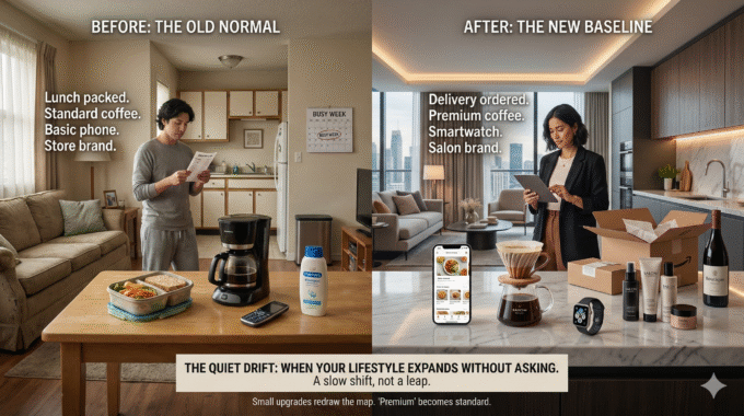 The Quiet Drift: When Your Lifestyle Expands Without Asking