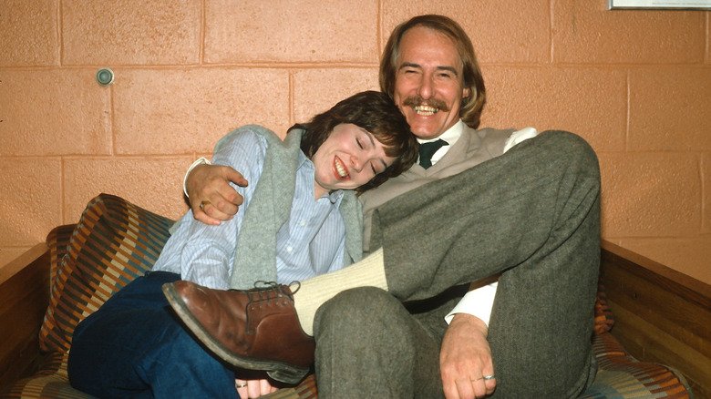 Mackenzie Phillips with father John Phillips