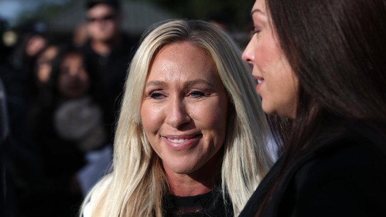 Marjorie Taylor Greene at press conference