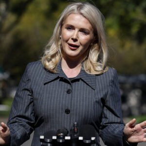 Karoline Leavitt Goes Full Dolores Umbridge In Sickly Pink Teacher Outfit