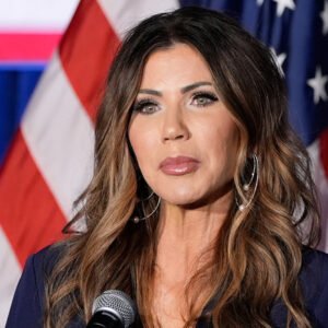Kristi Noem Seemingly Adds More Botox To Her Already Frozen Mar-A-Lago Face