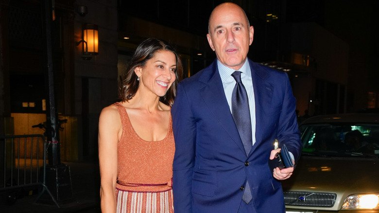 Matt Lauer's new relationship raises red flags. 6 Shamin Abas and Matt Lauer at Don Lemon's wedding reception