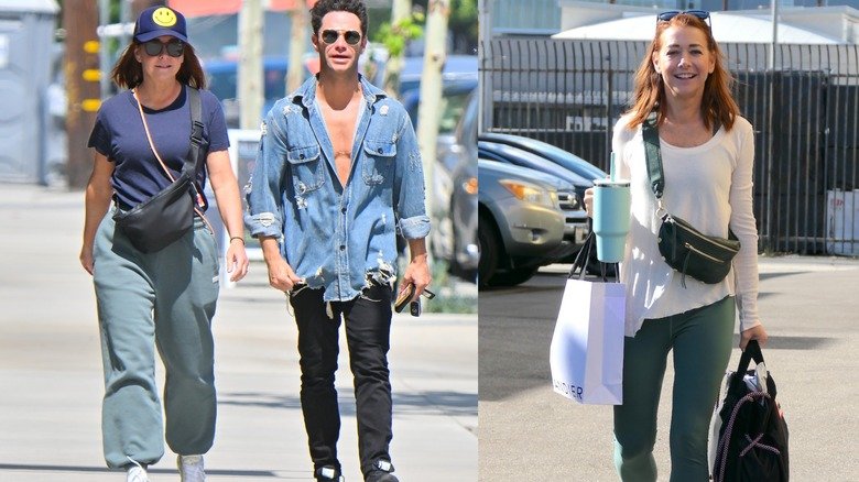 Alyson Hannigan before and after Dancing with the Stars