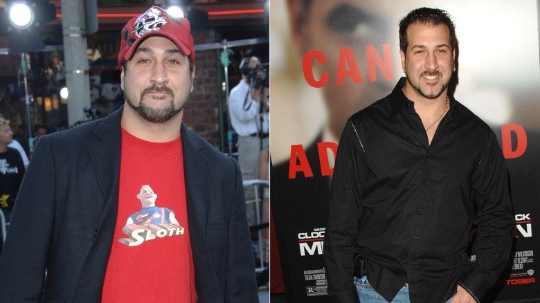 Joey Fatone before and after Dancing with the Stars
