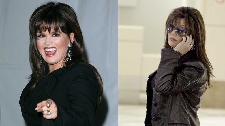 Marie Osmond before and after Dancing with the Stars