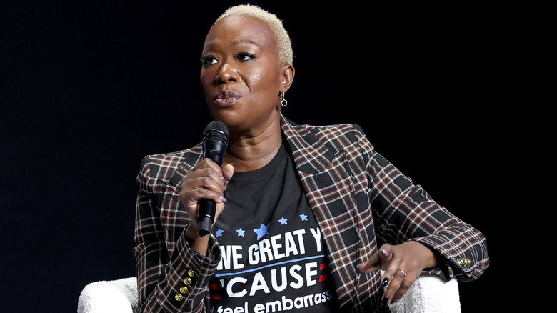 Joy Reid speaking on stage.