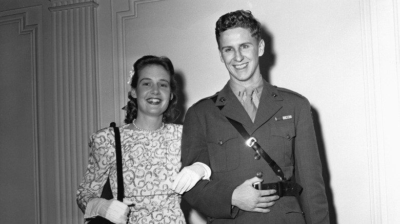 John F. Kennedy’s Alleged Affairs: The Women Linked to America’s 35th President 129 Mary Pinchot Meyer captured with her husband in the '40s