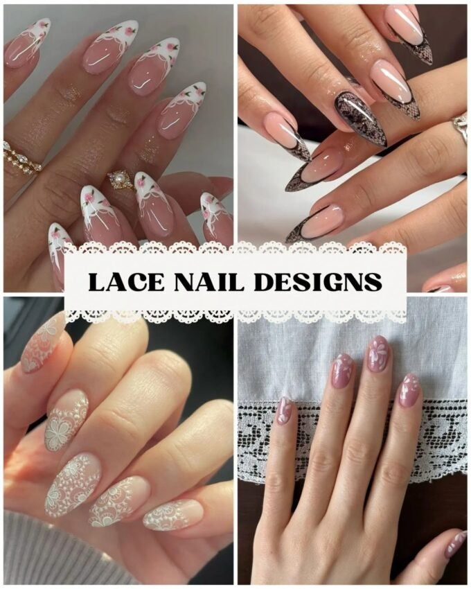 Lace Nails Are the Delicate Manicure Trend We’re Obsessed With Right Now