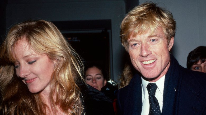 Growing Up Redford: Loss, Survival, and the Unscripted Parts of Family Life 129 Shauna Redford and Robert Redford pictured together at an event.