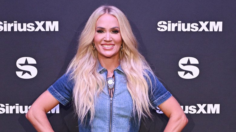 Carrie Underwood at SiriusXM's Music Row Happy Hour