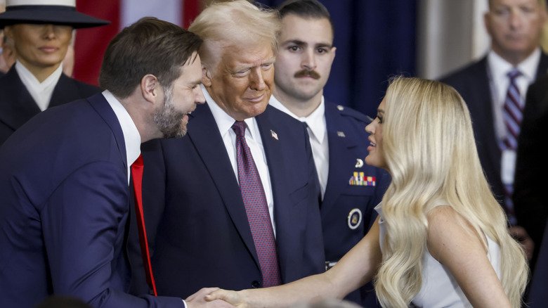Carrie Underwood at Donald Trump's inauguration ceremony