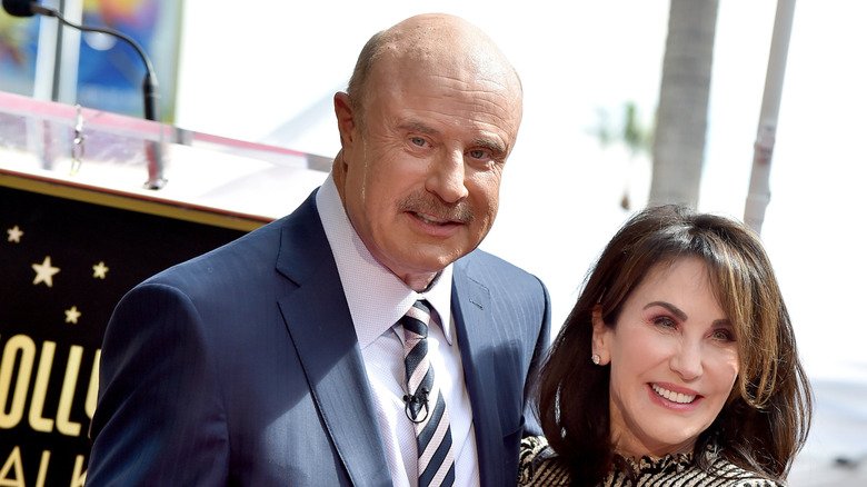 Dr. Phil and Robin McGraw pose in 2020
