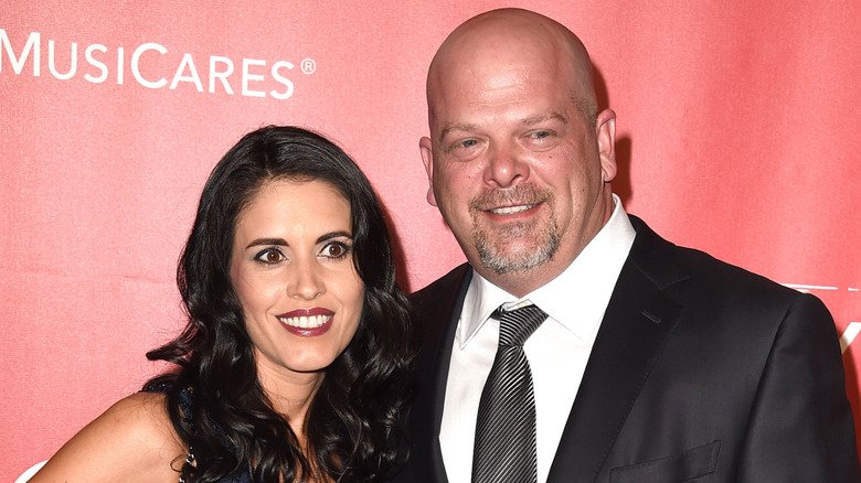 DeAnna Burditt and Rick Harrison smiling