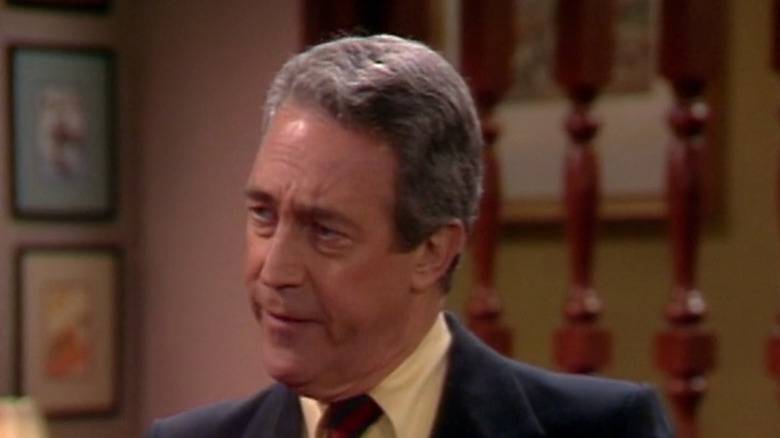 Actor James Karen in Family Ties
