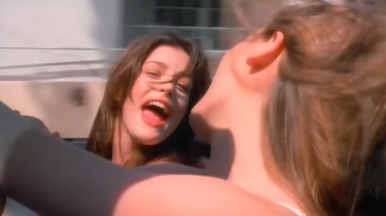 Liv Tyler's Transformation: A Stunning Sight 130 Liv Tyler and Alicia Silverstone in the 'Crazy' music video