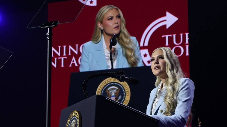 Erika Kirk's Pageant Glam Can't Mask Her Lack Of Relatability At Latest Outing