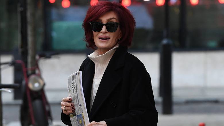 Sharon Osbourne pictured in London.