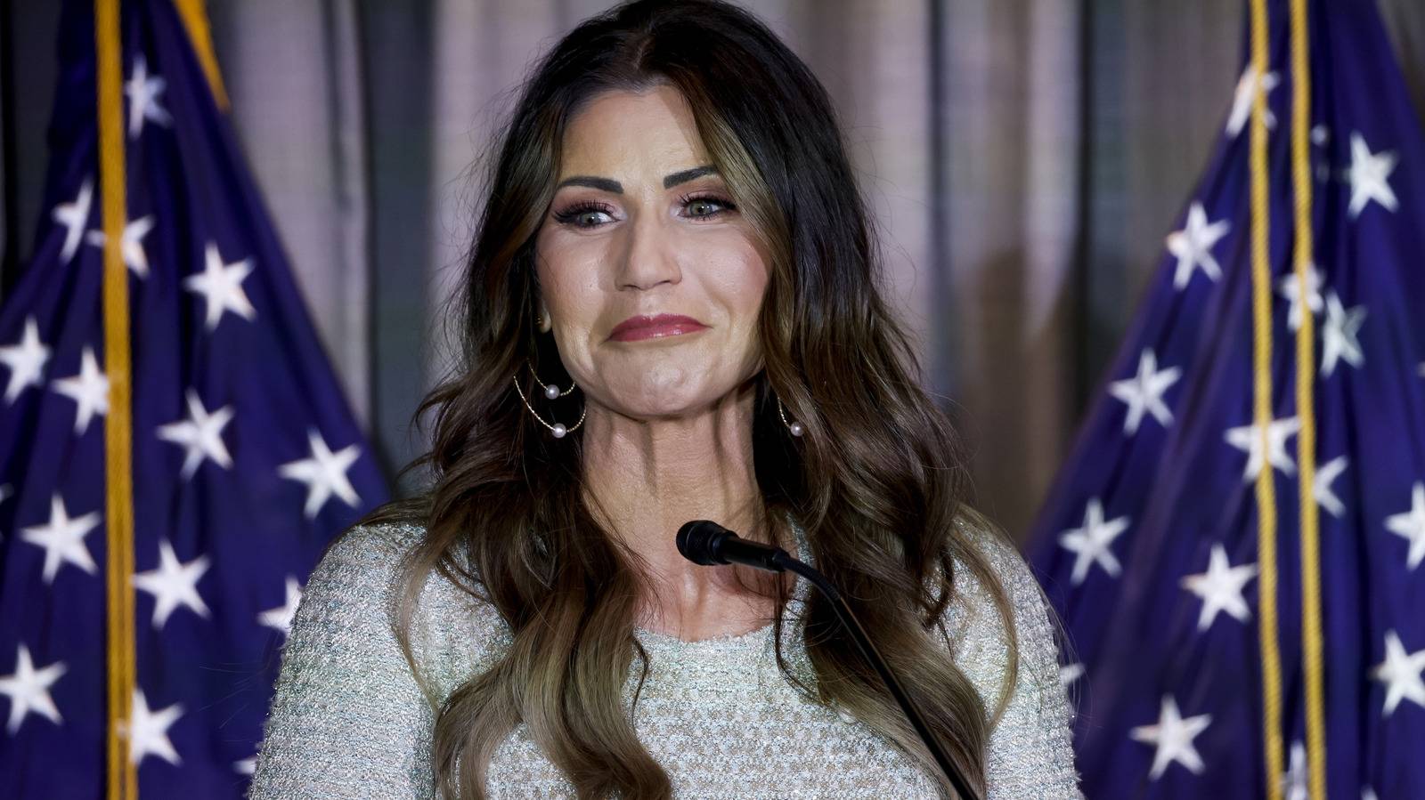 Kristi Noem Jet Controversy Turns Heads as Luxury Perks Suddenly Disappear 144 kristi noem corey lewandowskis lavish lifestyle collapses as maga rips her jet away 1