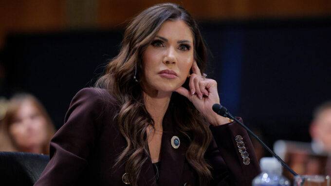 Kristi Noem & Corey Lewandowski's Lavish Lifestyle Collapses As MAGA Rips Her Jet Away