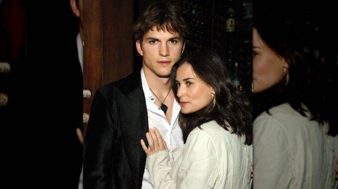 Ashton Kutcher & Demi Moore's Age Gap Made A Cameo In These Pics
