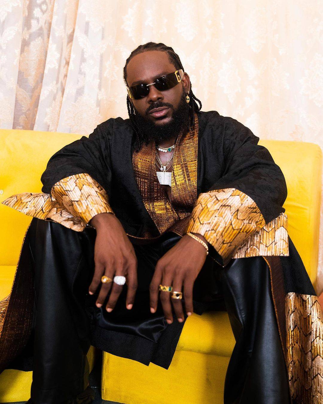 ‘My daughter already showing potentials of becoming musician’ – Adekunle Gold