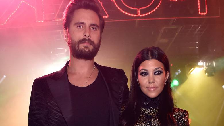 Celebs Who Called Out Their Cheating Exes In Public 137 Kourtney Kardashian and Scott Disick attending his birthday celebration at 1 OAK nightclub