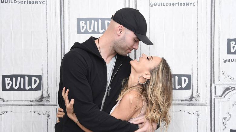 Celebs Who Called Out Their Cheating Exes In Public 146 Jana Kramer and Mike Caussin visiting Build Studio in 2019