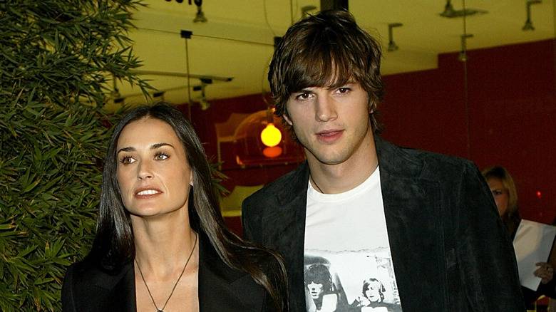 Celebs Who Called Out Their Cheating Exes In Public 138 Demi Moore and Ashton Kutcher arrive for the 2003 opening of the Stella McCartney Store