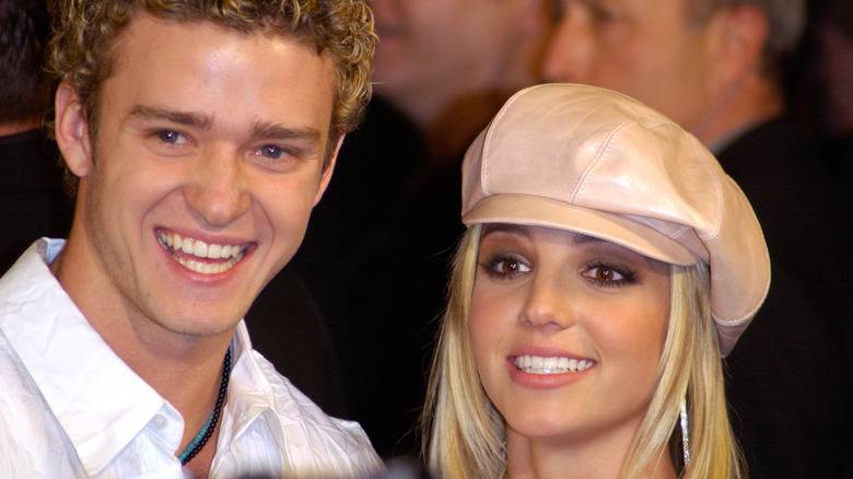 Celebs Who Called Out Their Cheating Exes In Public 139 Justin Timberlake and Britney Spears attending the world premiere of her 2002 movie Crossroads