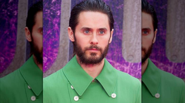 Jared Leto on a red carpet.